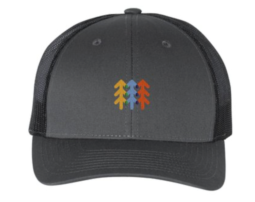 Three Trees Logo Trucker Hat – Forest Supply Company