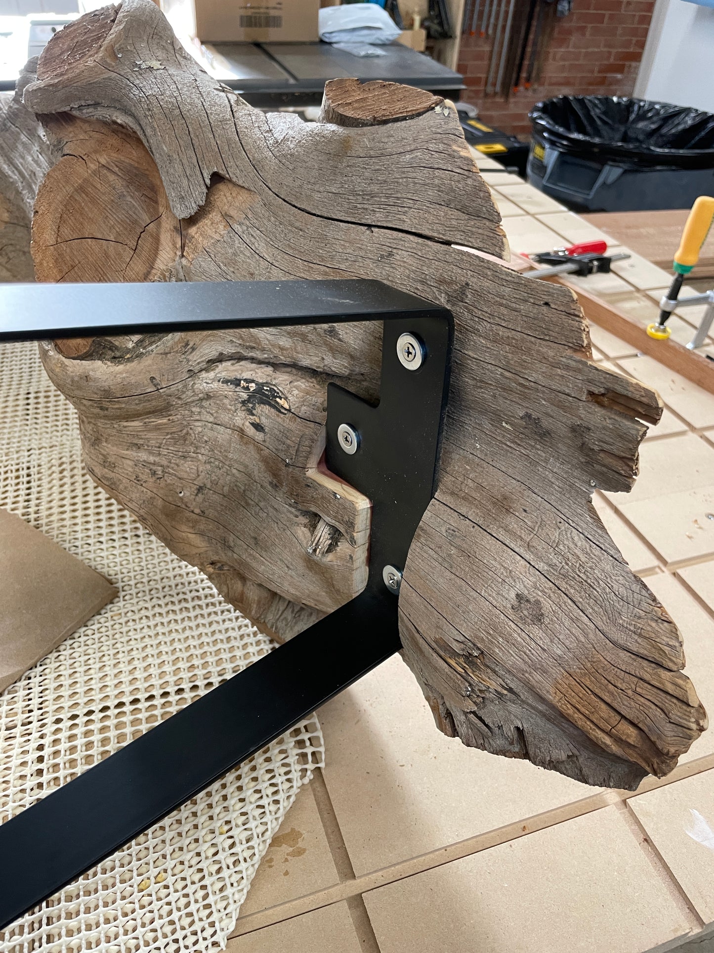 Live Edge Bench