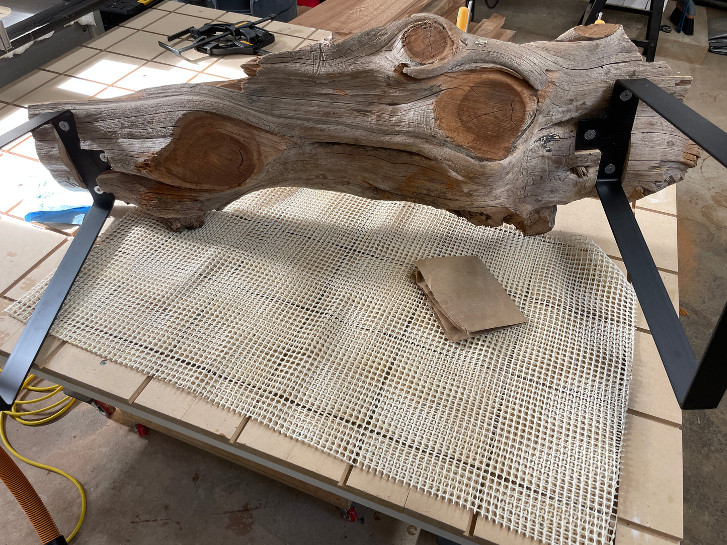 Live Edge Bench